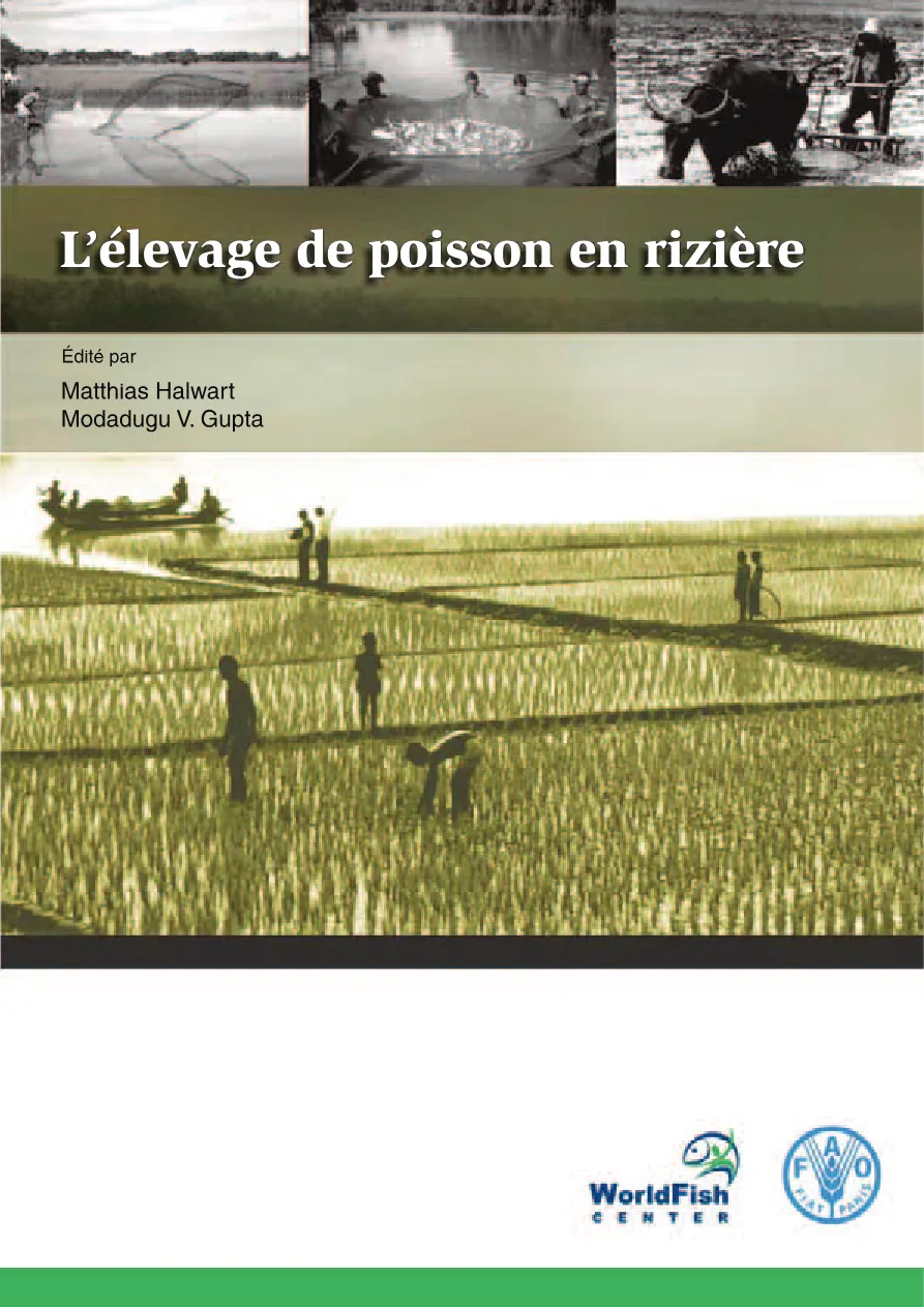 Couverture de L'élevage de poisson en rizière