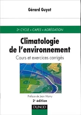 Couverture de Climatologie de l'environnement