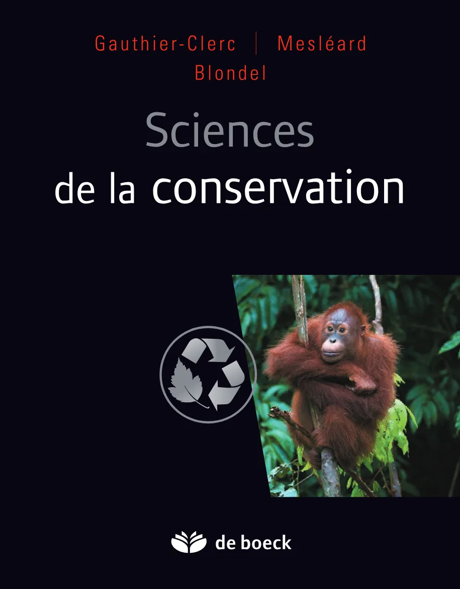 Couverture de Sciences de la conservation