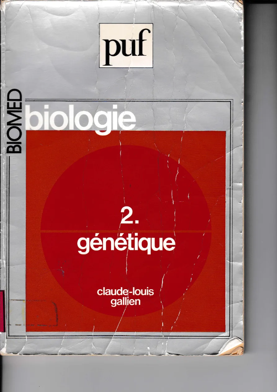Couverture de Génétique