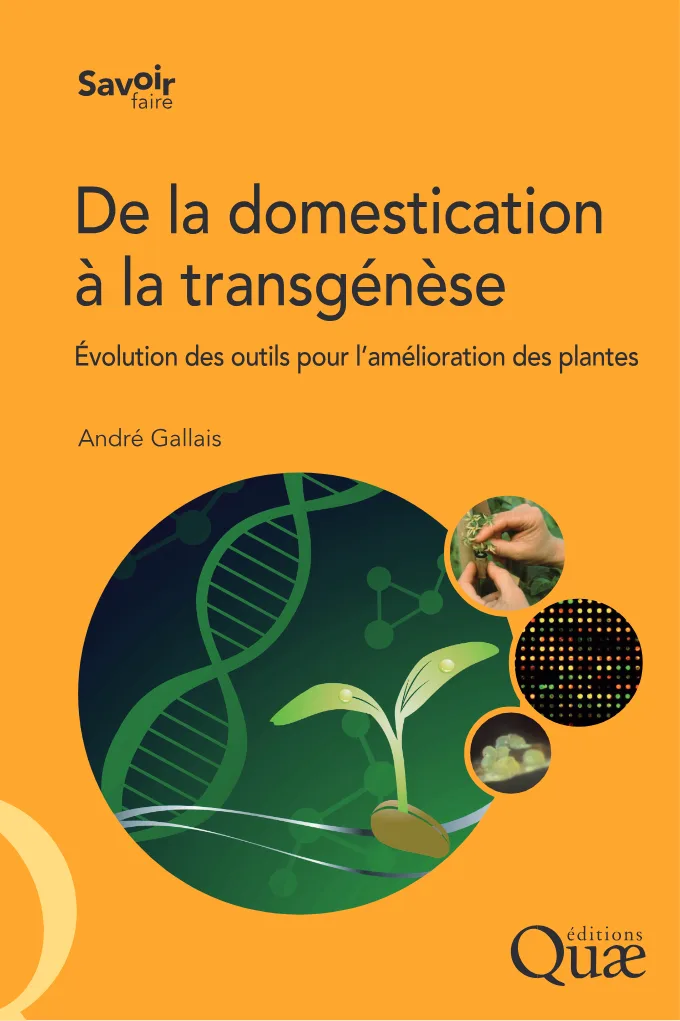 Couverture de De la domestication à la transgénése.