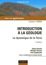 Couverture de Introduction à la géologie