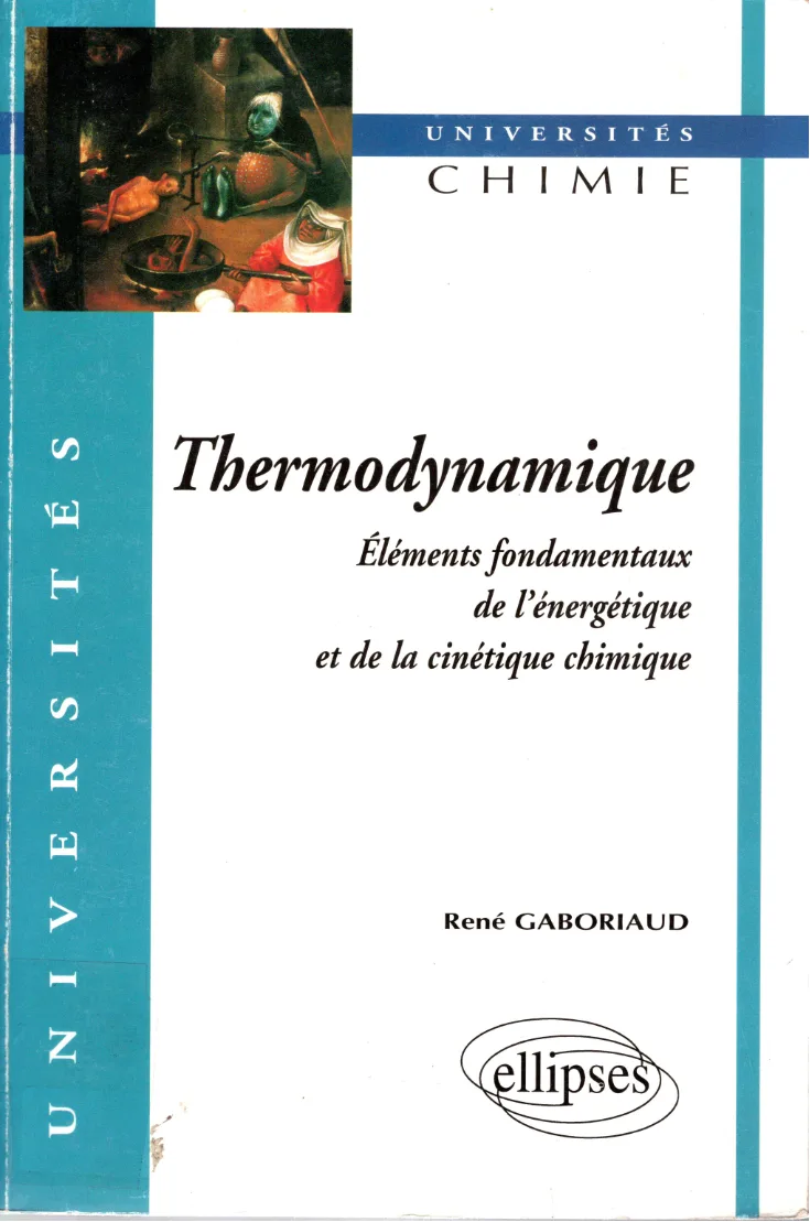 Couverture de Thermodynamique
