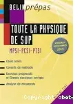 Couverture de Toute la physique de SUP