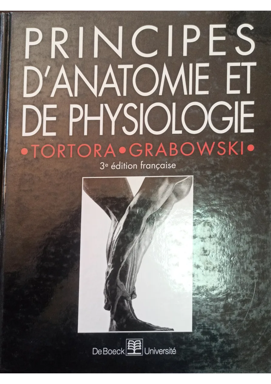 Couverture de Principes d'anatomie et de physiologie