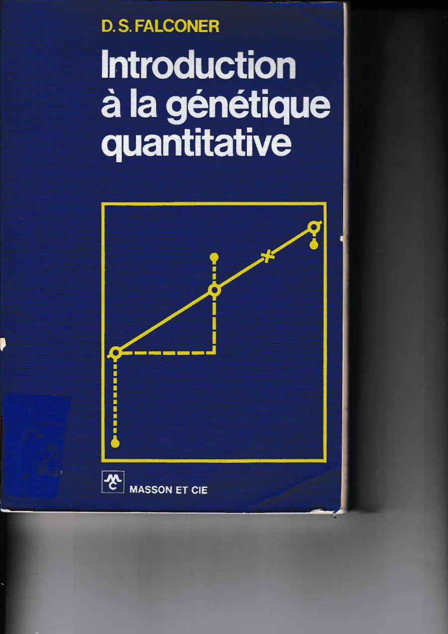 Couverture de Introduction à la génétique quantitative