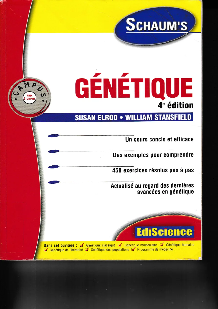 Couverture de Génétique