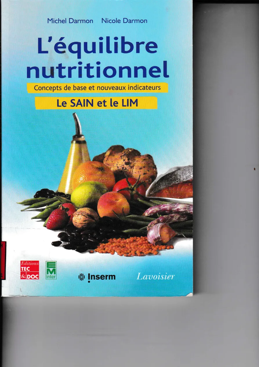 Couverture de L'équilibre nutritionnel