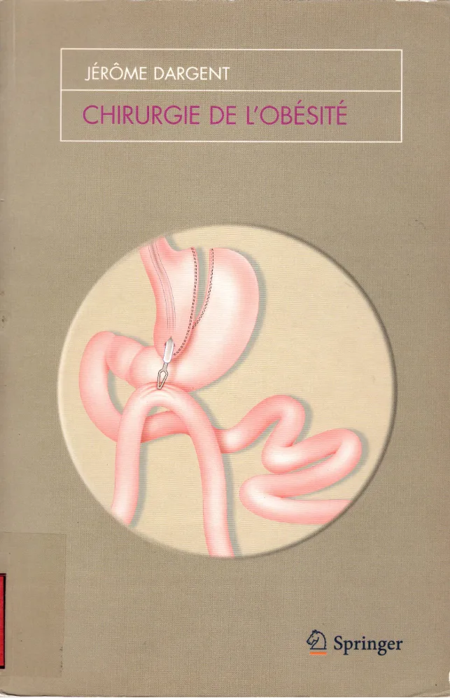 Couverture de Chirurgie de l'obésité.