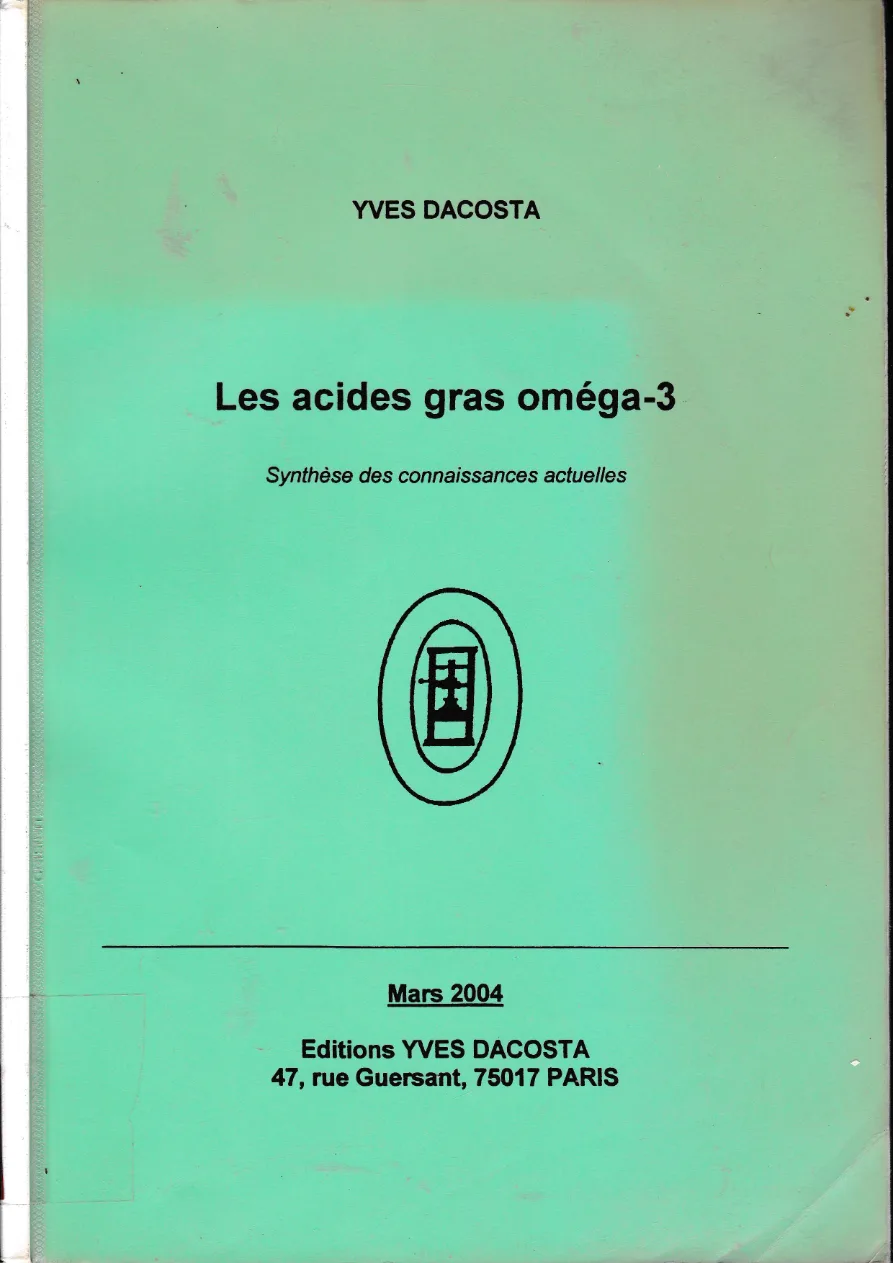 Couverture de Les acides gras oméga-3