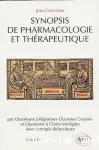 Couverture de Synopsis de pharmacologie et thérapeutique