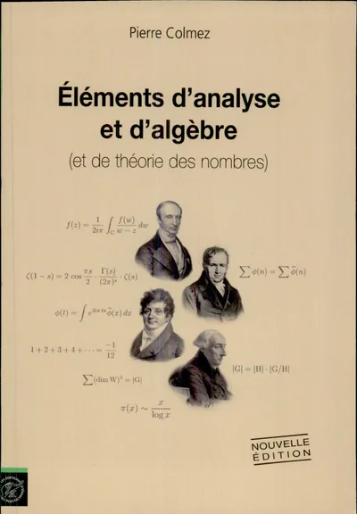 Couverture de Eléments d'analyse et d'algébre