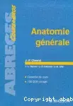 Couverture de Anatomie générale