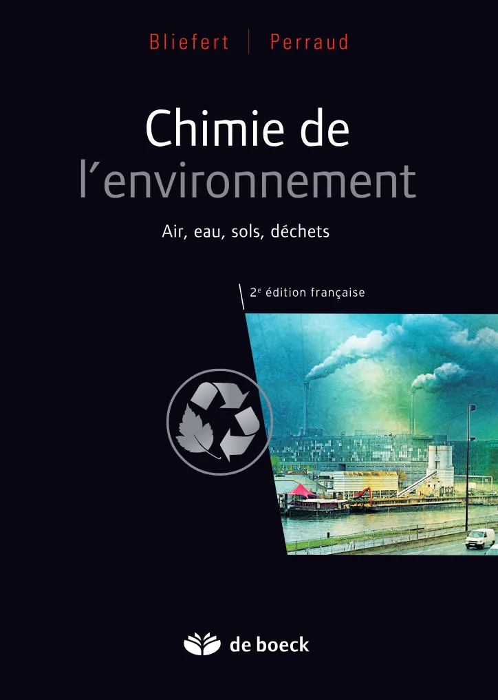 Couverture de Chimie de l'environnement