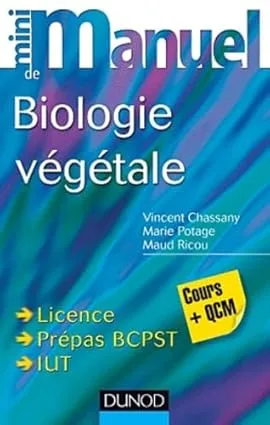 Couverture de Mini manuel de biologie végétale