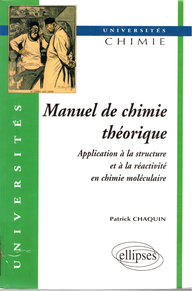 Couverture de Manuel de chimie théorique