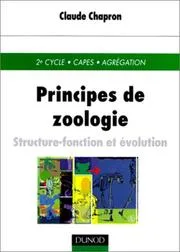 Couverture de Principes de zoologie