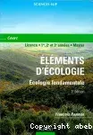 Couverture de Ecologie fondamentale