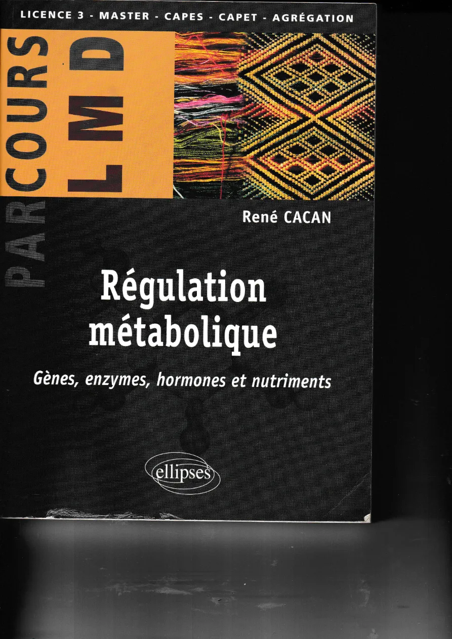 Couverture de Régulation métabolique