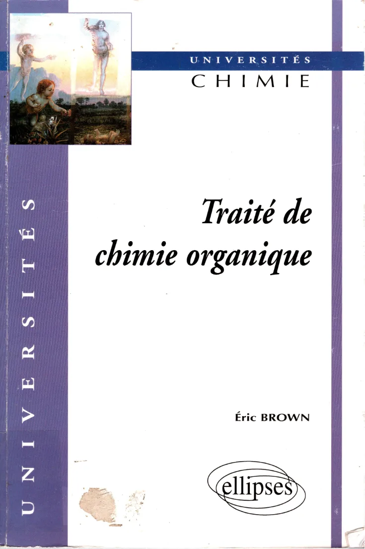 Couverture de Traité de chimie organique