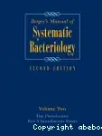 Couverture de Bergey's manual of systematic bacteriology