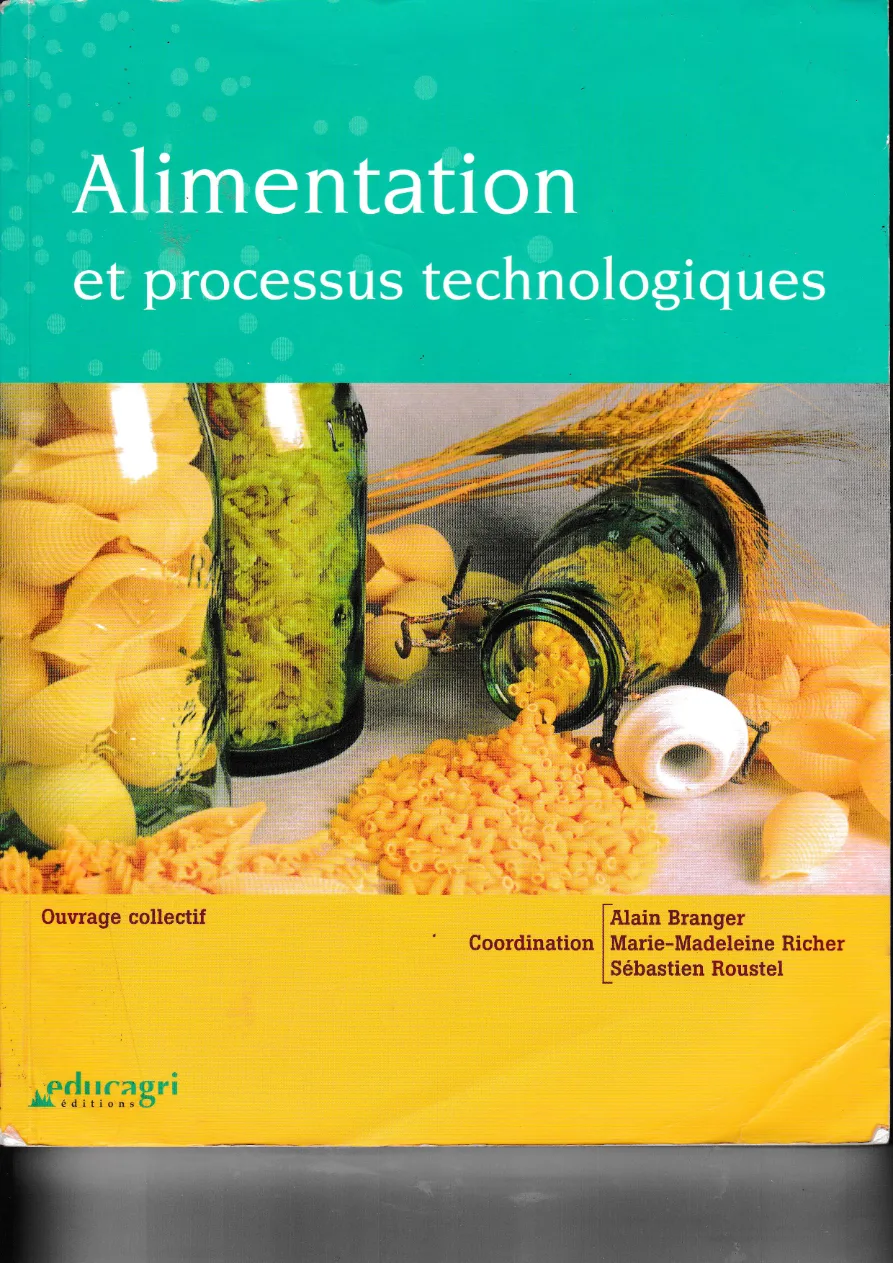 Couverture de Alimentation et processus technologiques