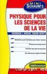Couverture de Physique pour les sciences de la vie