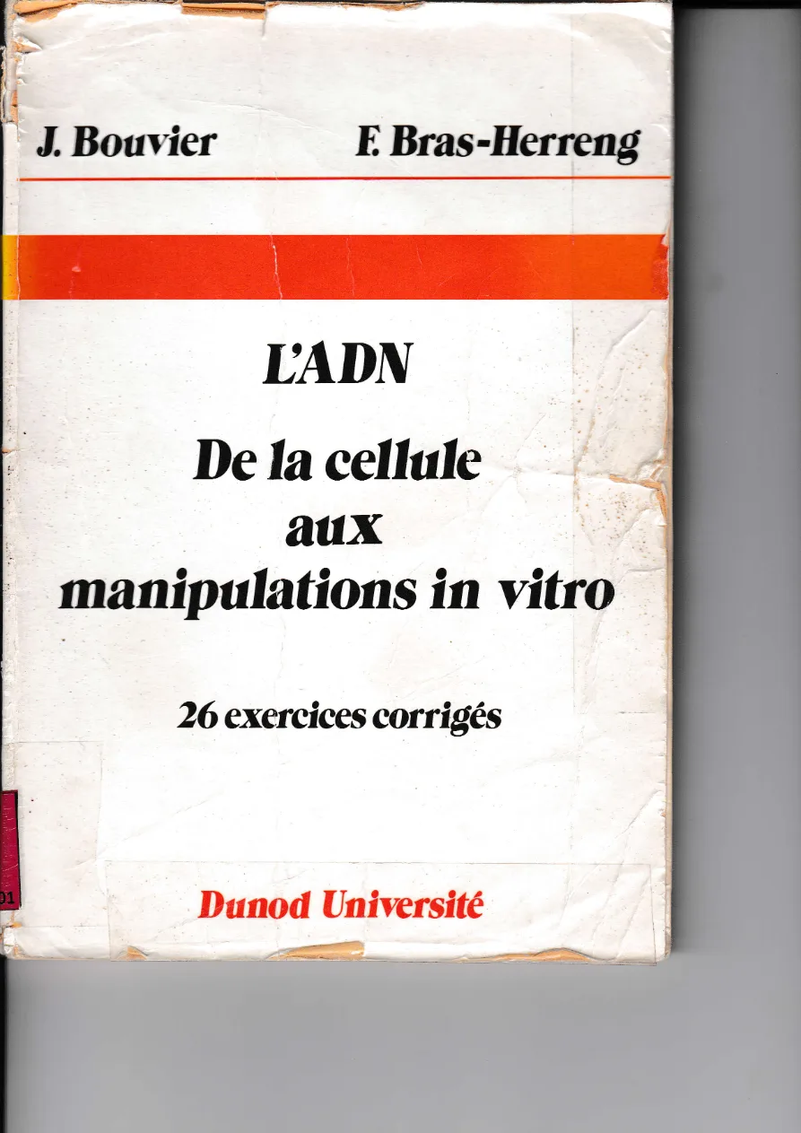Couverture de L'ADN