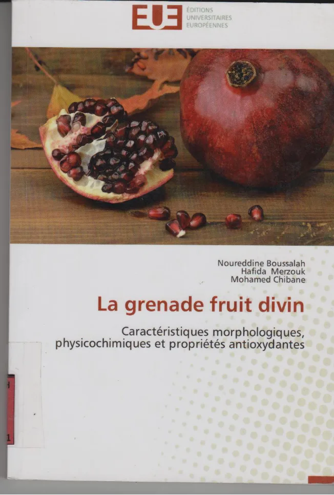 Couverture de La grenade fruit divin