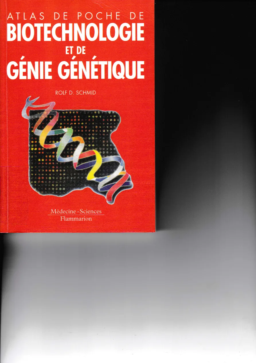 Couverture de Atlas de poche de biotechnologie et de génie génétique