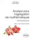 Couverture de Analyse pour l'agrétation de mathématiques