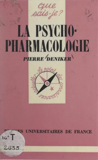 Couverture de Psychopharmacologie