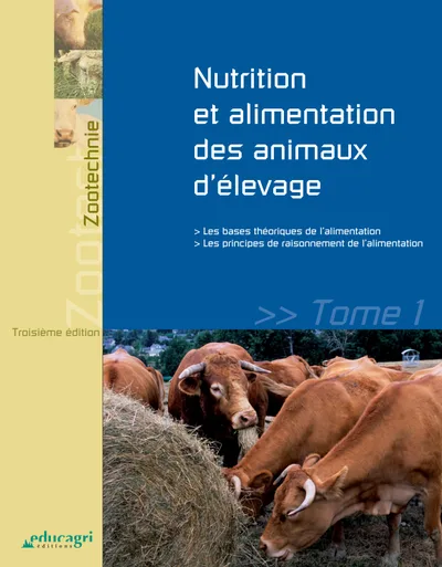 Couverture de NUTRITION ET ALIMENTATION DES ANIMAUX D'ELEVAGE