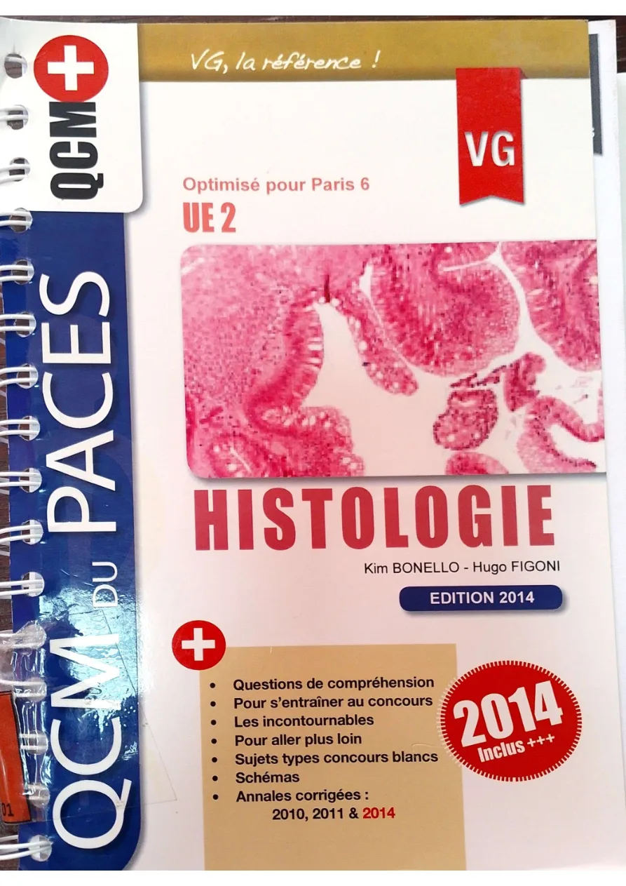 Couverture de Histologie