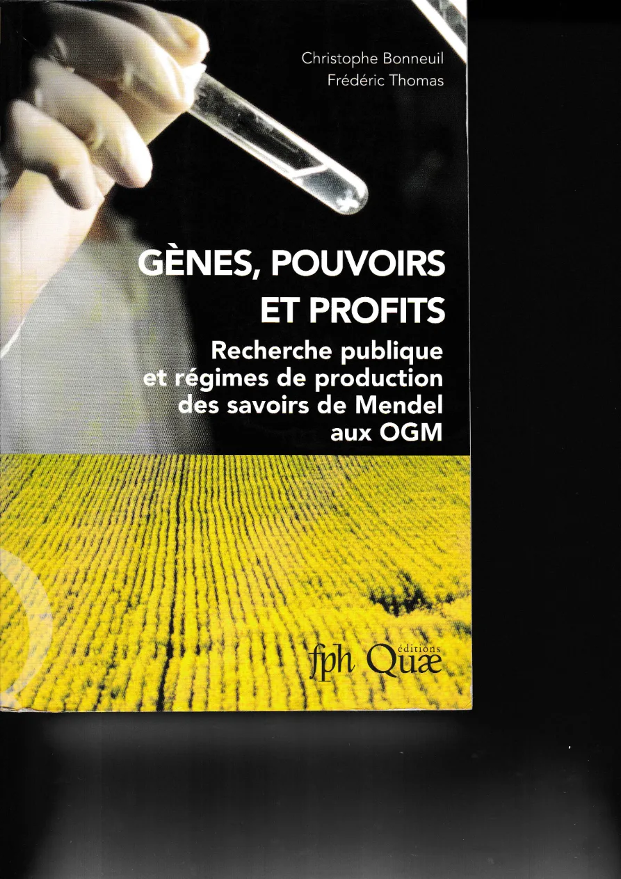 Couverture de Génes pouvoirs et profits