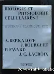 Couverture de Biologie et physiologie cellulaires