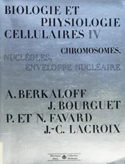Couverture de Biologie et physiologie cellulaires
