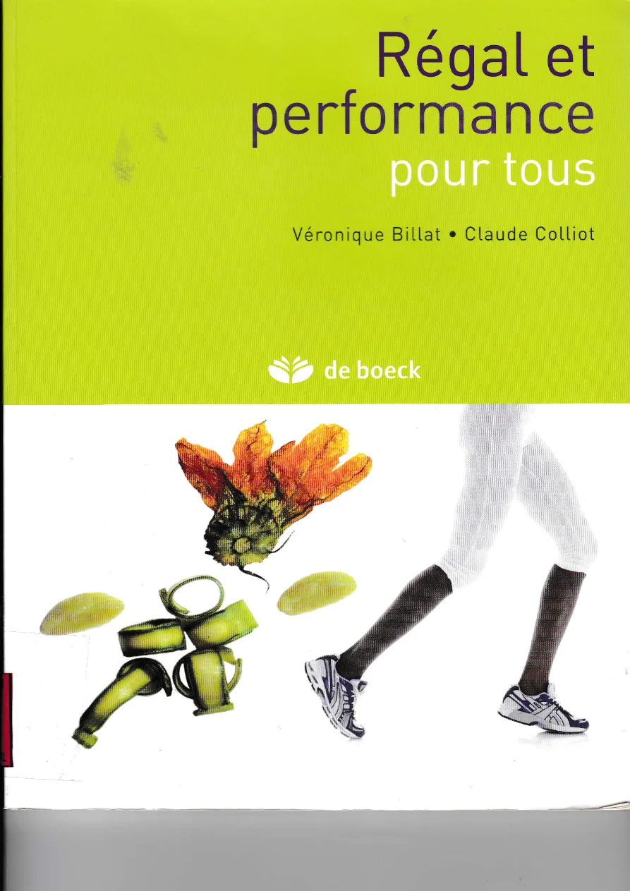 Couverture de Régal et performance pour tous