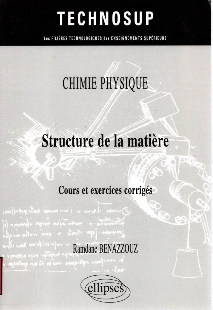Couverture de Chemie physique structure de la matiére
