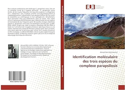 Couverture de Identification moléculaire des trois espèces du complexe parapsilosis