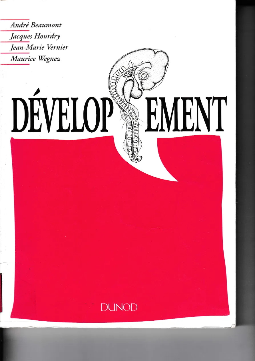 Couverture de Développement