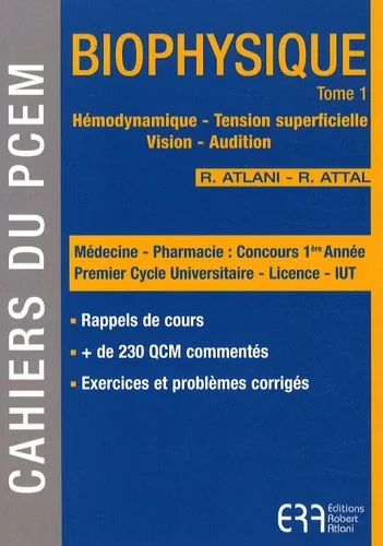 Couverture de Biophysique