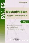 Couverture de Biostatistiques