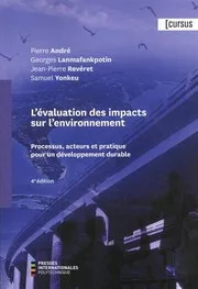 Couverture de L'évaluation des impacts sur l'environnement