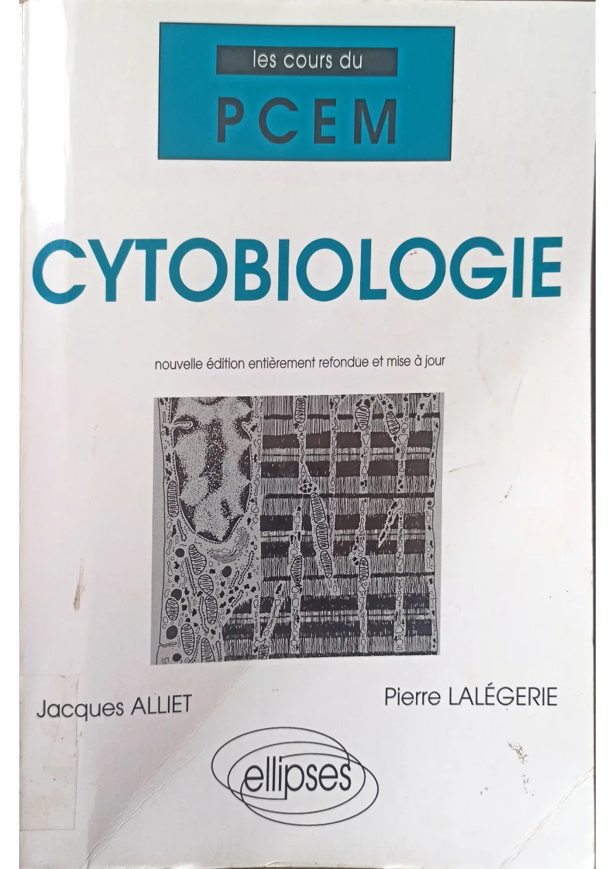 Couverture de Cytobiologie