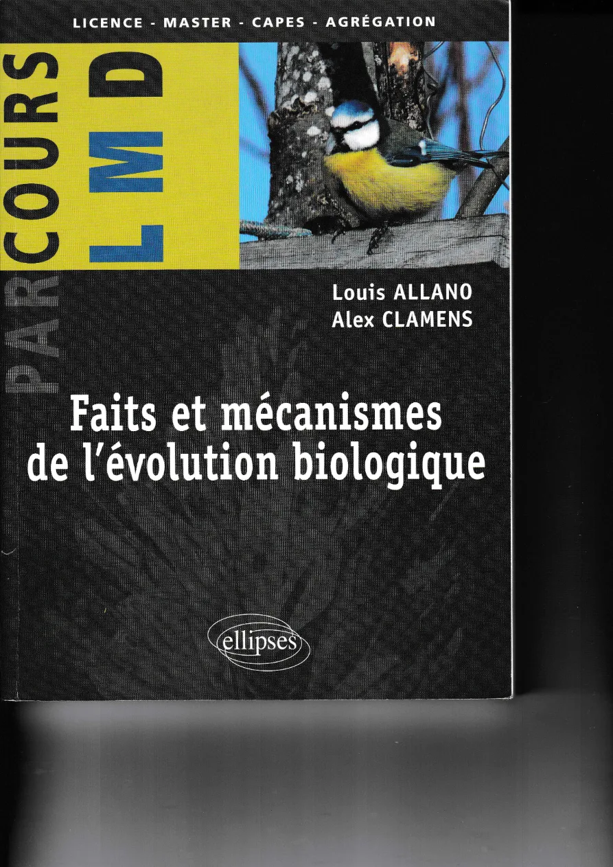 Couverture de Faits et mécanismes de l'évolution biologique.