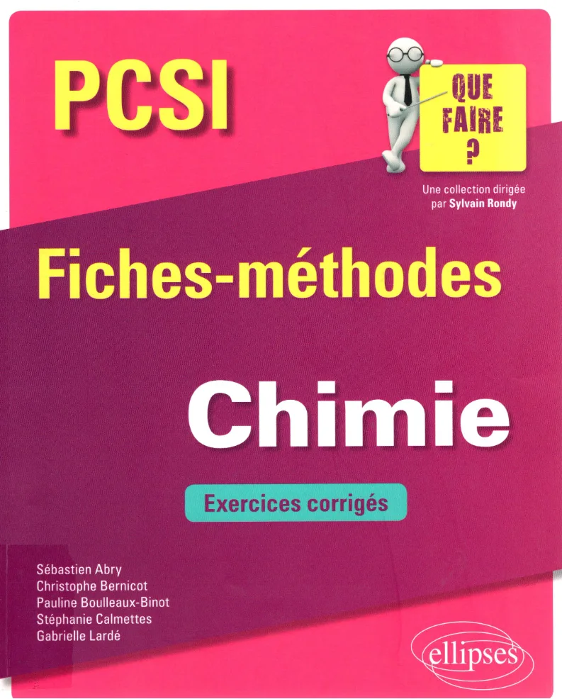 Couverture de Chimie PCSI