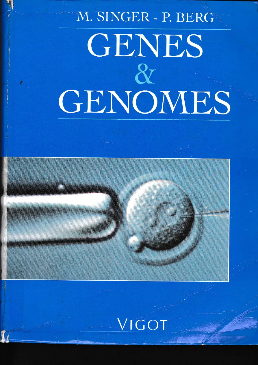 Couverture de Gènes et génomes