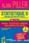Couverture de Statistique vol.2 : pour économistes