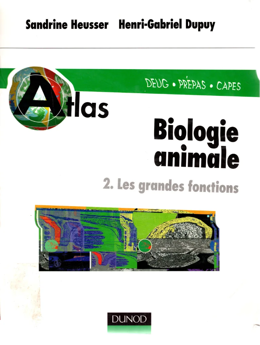 Couverture de BIOLOGIE ANIMALE